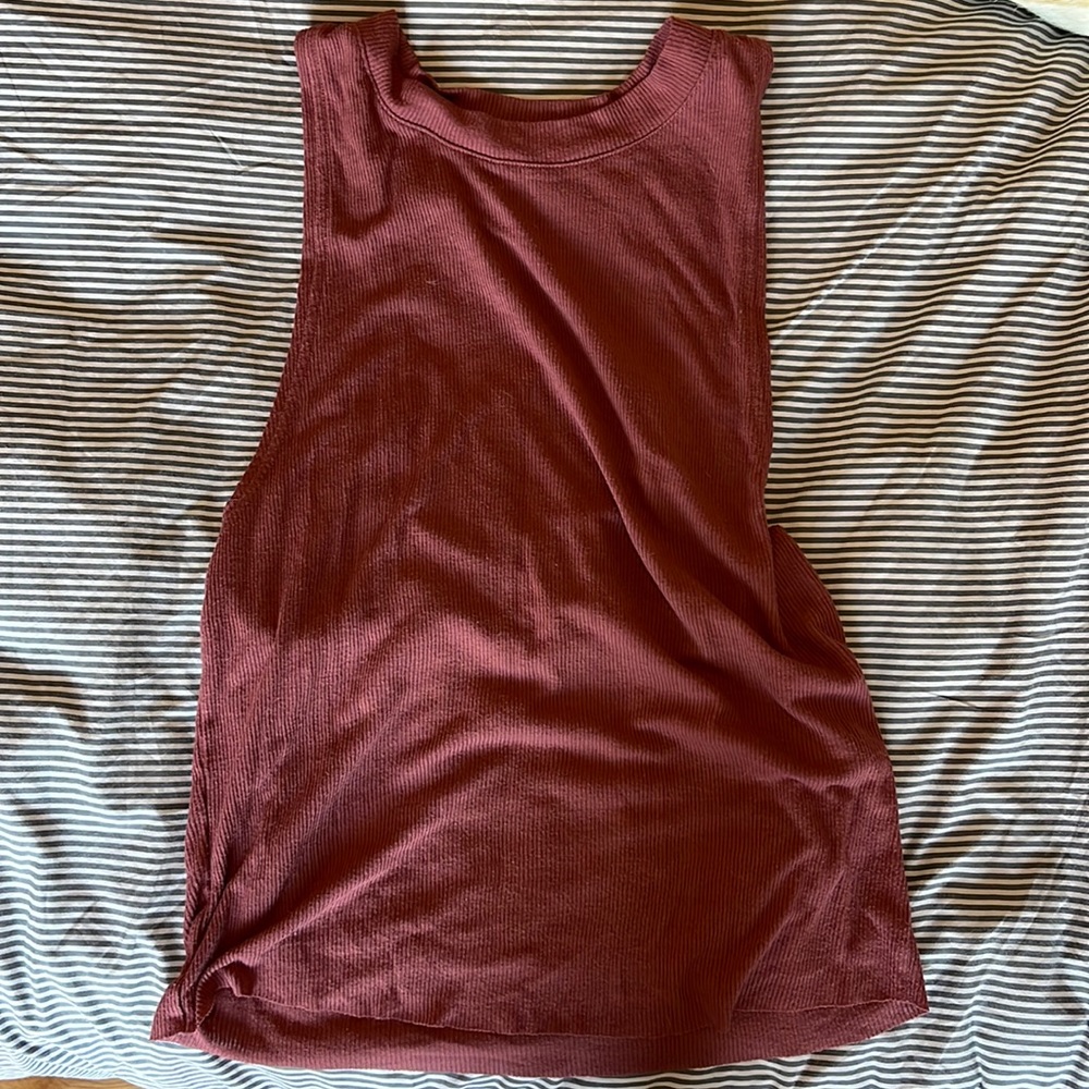 Alo High Neck Racerback Tank